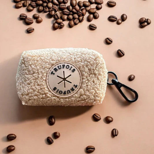 Porte sacs à crottes - Beige