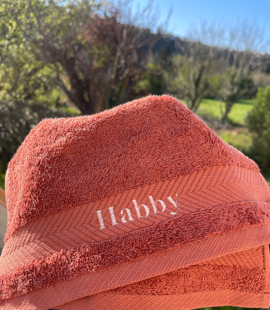 Serviette personnalisée